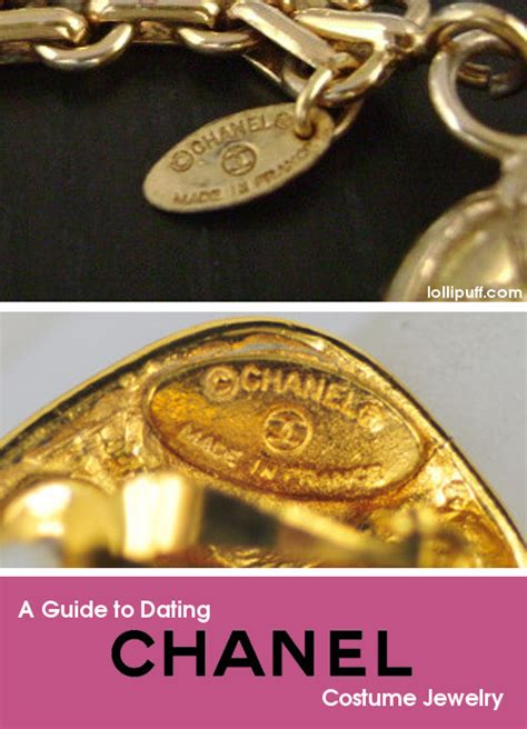 dating chanel jewelry stamping.